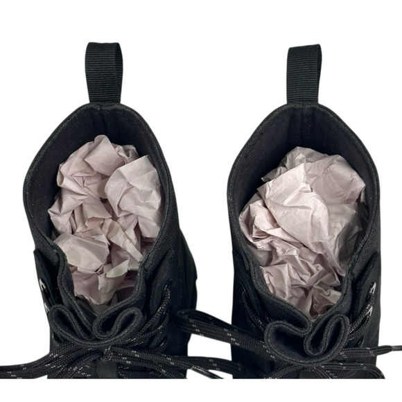 UGG Womens The UGG Lug Black Waterproof Canvas Combat Boots Size 7 New $140 - Picture 9 of 12